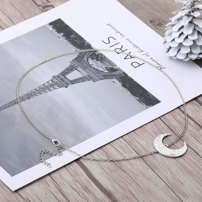 Leiorthrix Boho Moon Star Head Chain Hair Chain Jewelry Headband