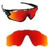Alphax Fire Red Polarized Replacement Lenses Fit for Oakley Jaw-breaker