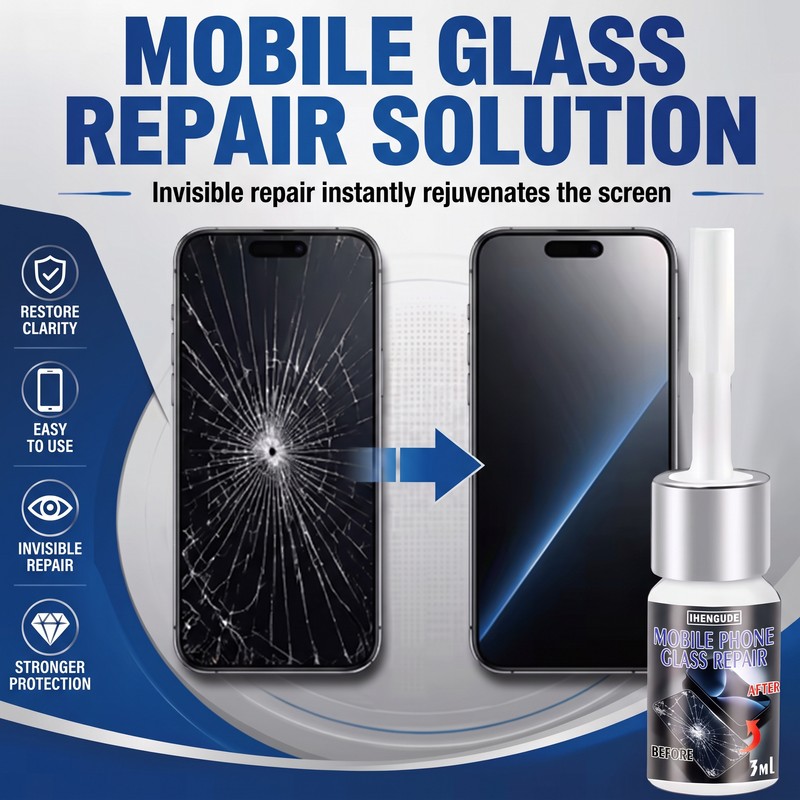 Windshield Crack Repair Kit for DIY Auto Glass Care –