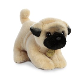 Aurora® Adorable Miyoni® Tots Pug Pup Stuffed Animal - Lifelike Detail - Cherished Companionship - Brown 10 Inches