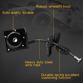 Fexhull 924-538 Spare Tire Hoist Wheel Carrier Winch Lifter Fit for Dodge Ram 1500 2002-2005 | Dodge Ram 2500/3500 2003-2010 | Ram 2500/3500 2011-2012 | Replace 52020568AD