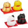 Yakushigama 7816 Nishiki Daifuku Maneki Neko Set of 24