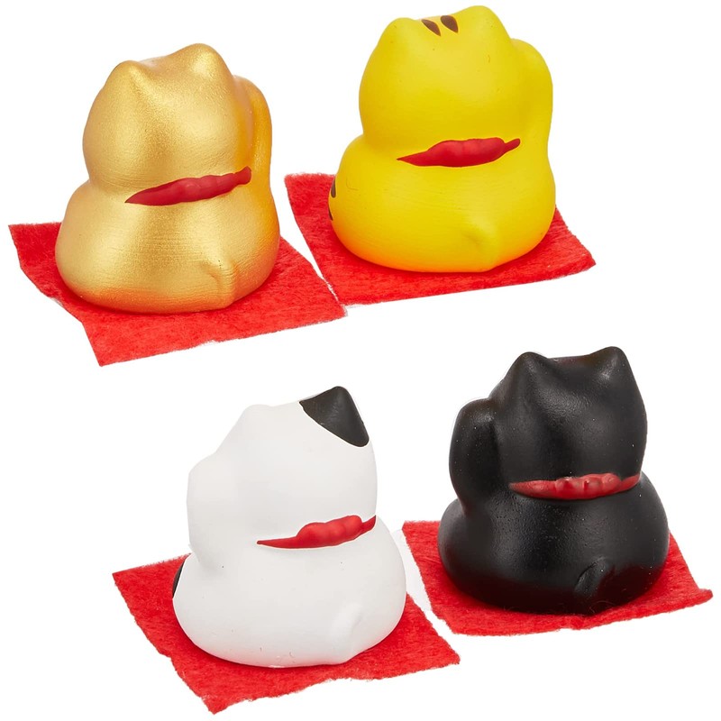 Yakushigama 7816 Nishiki Daifuku Maneki Neko Set of 24