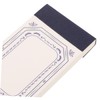 Operitacx 4 Pocket Material Paper Sticky Notes Scrapbook Retro Decor