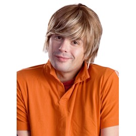 Troy High School color Mixed Blonde - Enigma Wigs Bolton Surfer Bieber Efron Bundle Cap, MaxWigs Costume Wig Care Guide