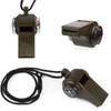 QUINTRA Boating and with Lanyard 3 1 Camping Whistle Fishing