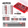Geinxurn 42pieces Screwdriver Bits Set, Impact Magnetic S2 Steel Multi