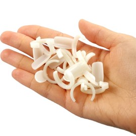 Nail display, round frame display, arrangement, ring, nail holder, pedicure tip trim, artificial nails 50p / 네일디스플레이 원형 프레임 디스플레이 진열 반지 손톱 꽂이 패디팁 정리 인조손톱 50P