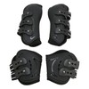 Horse Front Hind Leg Boots Shock Absorption Breathable Open Front
