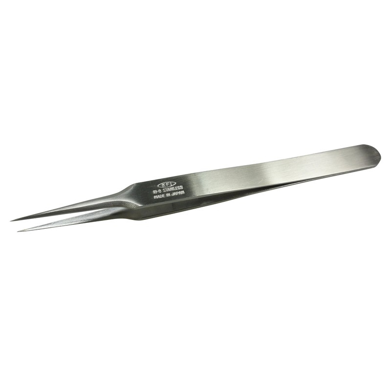 KFI K-3 Professional Tweezers, Fine, 4.9 inches (125 mm), Made