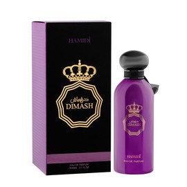 H HAMIDI Unisex Dimash Eau de Parfum – Luxury Long-Lasting Arabian Fragrance for Men & Women – Oriental Woody Scent – 2.70 Oz Perfume Spray