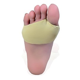 Fabric Metatarsal Pads, Ball of Foot Gel Pads, Cushions, Morton's Neuroma (Medium) Body and Base Ltd TM