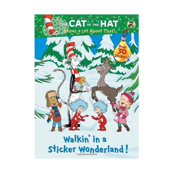 Walkin' in a Sticker Wonderland! (The Cat in the Hat