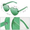Funcredible Green Cowboy Hat and Glasses – Fluffy Cowgirl Hat
