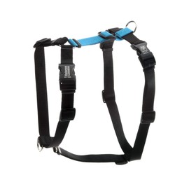 Blue-9 Buckle-Neck Balance Harness, Fully Customizable Fit No-Pull Harness, Ideal for Dog Training and Obedience, Made in The USA, Sky Blue, Medium/Large