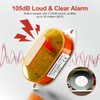 AC110V Strobe Siren Industrial Warning Light with Yellow LED and