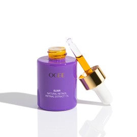 Ogee Natural Retinol Retinal 1% Elixir - Certified Organic Anti-Aging Face Serum For Smooth, Firm Skin