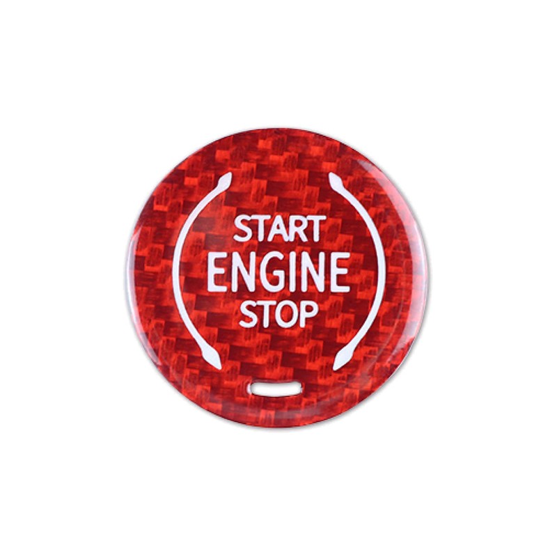 Generic Carbon Fiber Push to Start Button Compatible with Corvette
