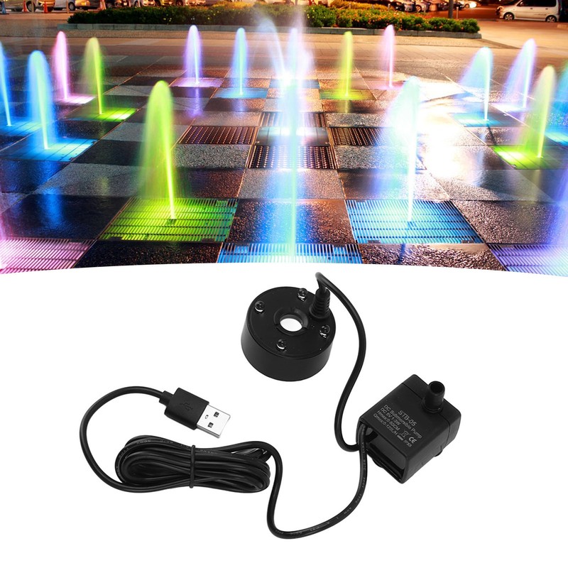 Mist Maker USB Fog Maker with Pump LED Colorful Lighting