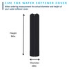 QURAS Water Softener Cover Outdoor, Water Softener Tank Jacket All-Weather