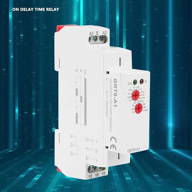 Power On Delay Time Relay, Delay Timer Switch Grt8-A1 AC