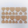 Nail Stickers：Nail Adhesive Tabs Transparent Double Side Nail Sticky Tabs,