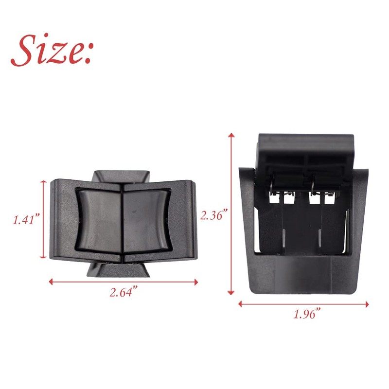 RLB-HILON Cup Holder Insert Divider Compatible with Toyota Highlander 2014