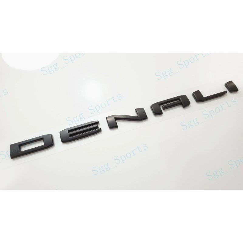 GMC 1pc GMC 2021-2023 Yukon Yukon XL Matte Black Rear