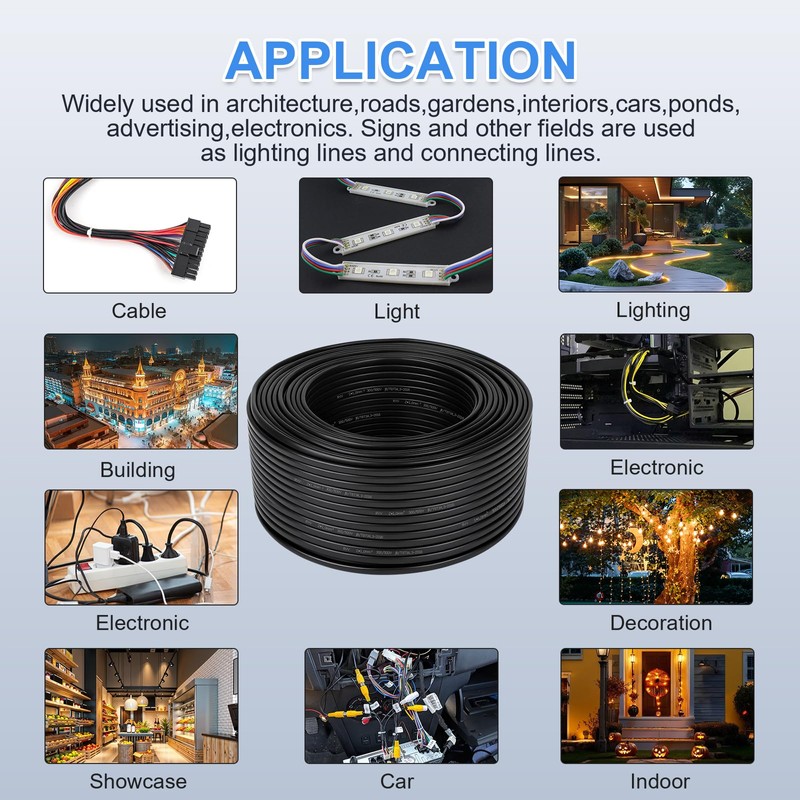 Yuanjoy 2 Core 0.5mm² 7 Metre Vehicle Cable - Multi-Core