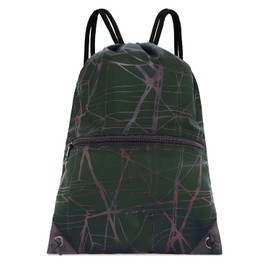 HOLYLUCK Drawstring Backpack Bag Sport Gym Sackpack