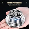 Kitchen Timer No Batteries Required Timer Manual Stainless Steel Mechanical