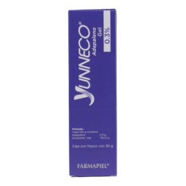Yunneco Adapaleno 0.3% Gel 30g Antiacné Retinoide Tópico Todo Tipo Piel