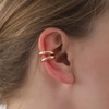 Preskiers Ear Cuffs for Women,Ear Cuff, Chunky Huggie Hoop Earrings,Cartilage