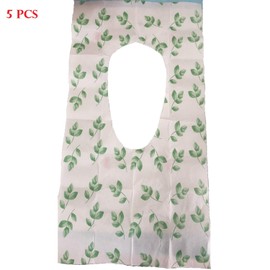 EZONEDEAL Toilet Seat Cover Disposable Potty Seat Covers, toilet training seat Premium Cover for Potty Training Boys or Girls, No Direct Contact with Unhygienic Seats,Travel Essentials (5 PCS)