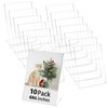 10 Pack Acrylic Photo Frames 6X 4 Inches Clear Picture
