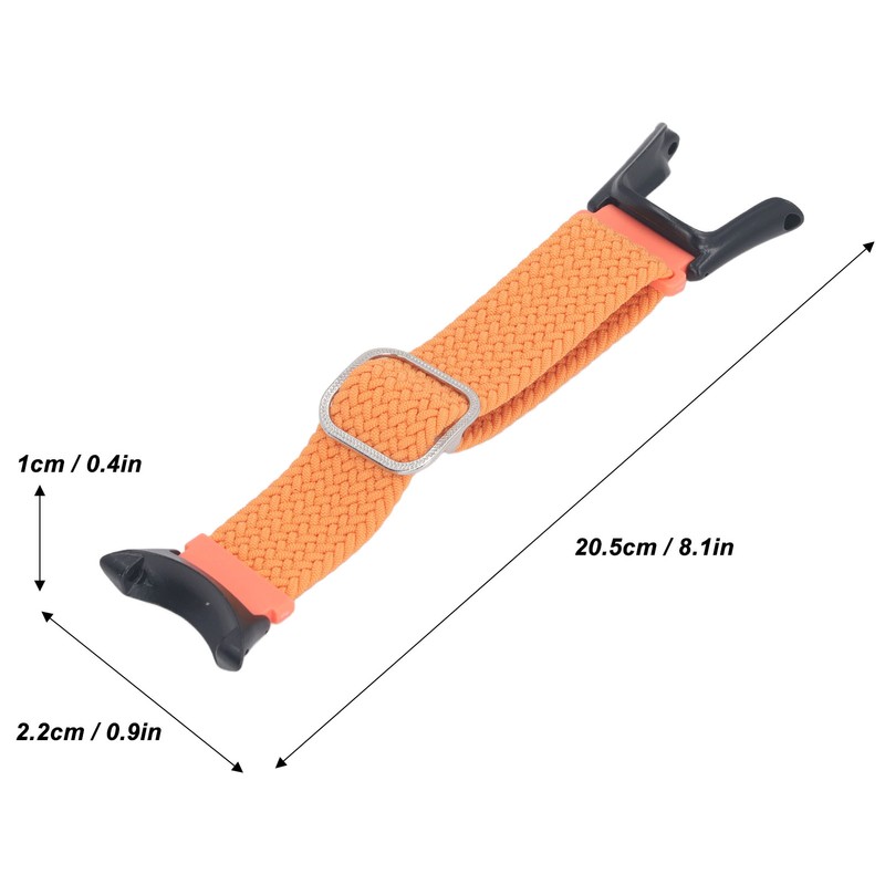 Weave Nylon Watch Band Washable Adjust Size Quick Release Watch