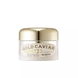 Skinfood 스킨푸드 골드 캐비어 콜라겐 플러스 마스크 크림 50g Skinfood Gold Caviar Collagen Plus Mask Cream 50g [Gold Caviar Collagen Plus Mask Cream]
