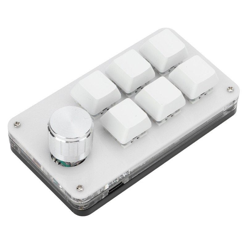 One Handed Mechanical Keyboard Multifunction 6 Key Mini Gaming Keypad