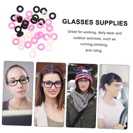 Baluue 30pairs Non- Ear Hooks Comfortable Retainers for Glasses for Active Use Prevents Eyewear Slipping during Sports and Exercise