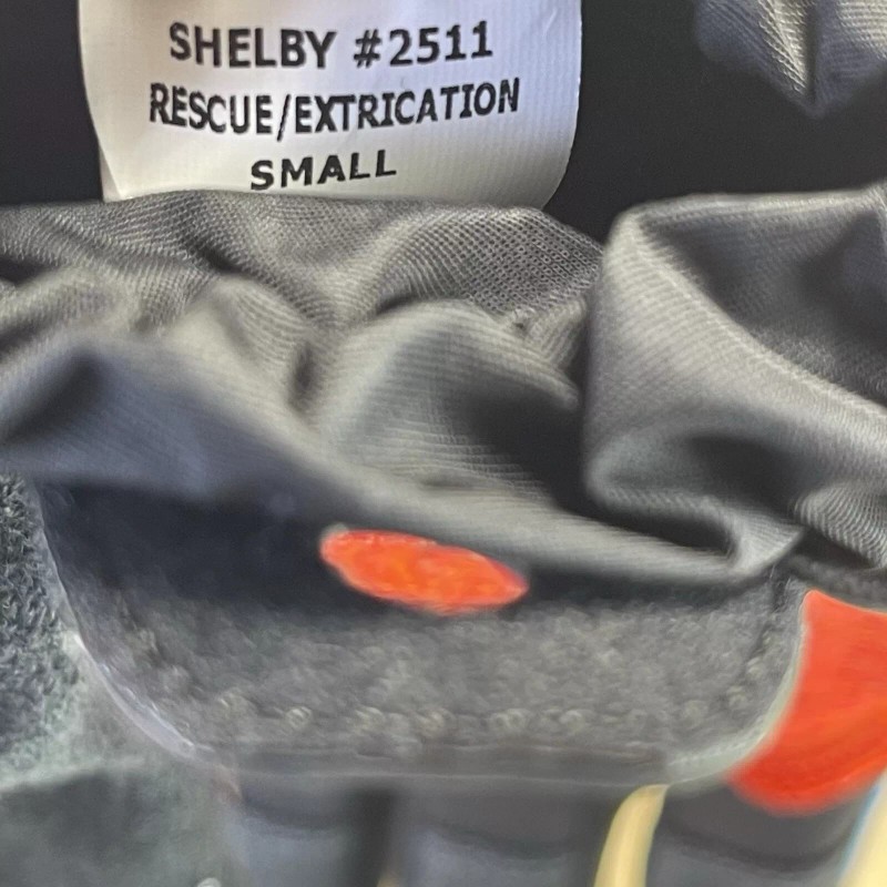 Shelby 2511 Xtrication Sz Small Waterproof Palm Black Aqua Rescue