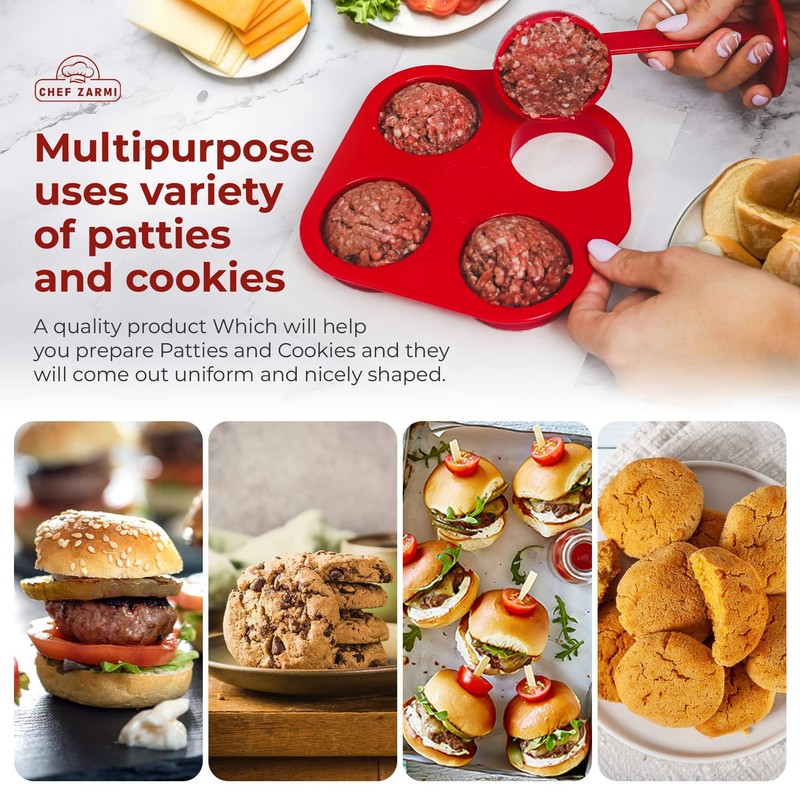 Create Perfectly Sized, Delicious Mini Hamburgers & Cookies with Chef