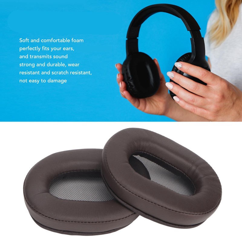 Headset Ear Cushion Soft Memory Foam Replacement Ear Pads Cover