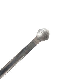 GPZ Metal Round Head Security Seals Shipping Seal with Print Progressive Numbering for Cargo Containers and Truck Trailers (100 Pcs)