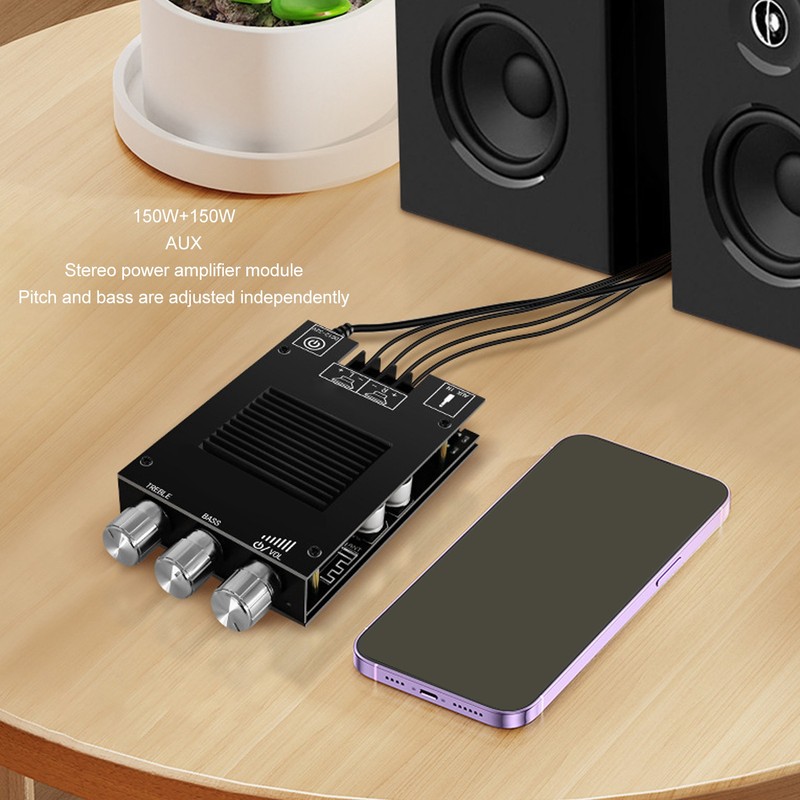 YS XPSM 150Wx2 Bluetooth Power Amplifier Board with TDA7498E Chip