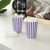 Restaurantware 12 Ounce Disposable Coffee Cups with Lids, 20 Hot