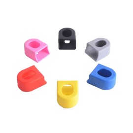 Ztto Bicycle Crank Arm Rubber Guard Silicon Protector Sleeve Road Bike Mountain Mtb - Pink