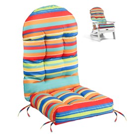 FUNBERRY Adirondack Chair Cushion Polyester, Waterproof, UV Fade Resistant, Set of 1, 44''L x 19''W x 4''H