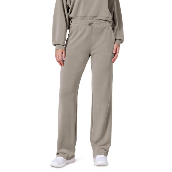ODODOS Women's Modal Soft Wide Leg Pants with Pockets Adjustable