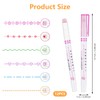 Pack of 12 Curve Highlighters, Coloured Curve Pens for Notes,