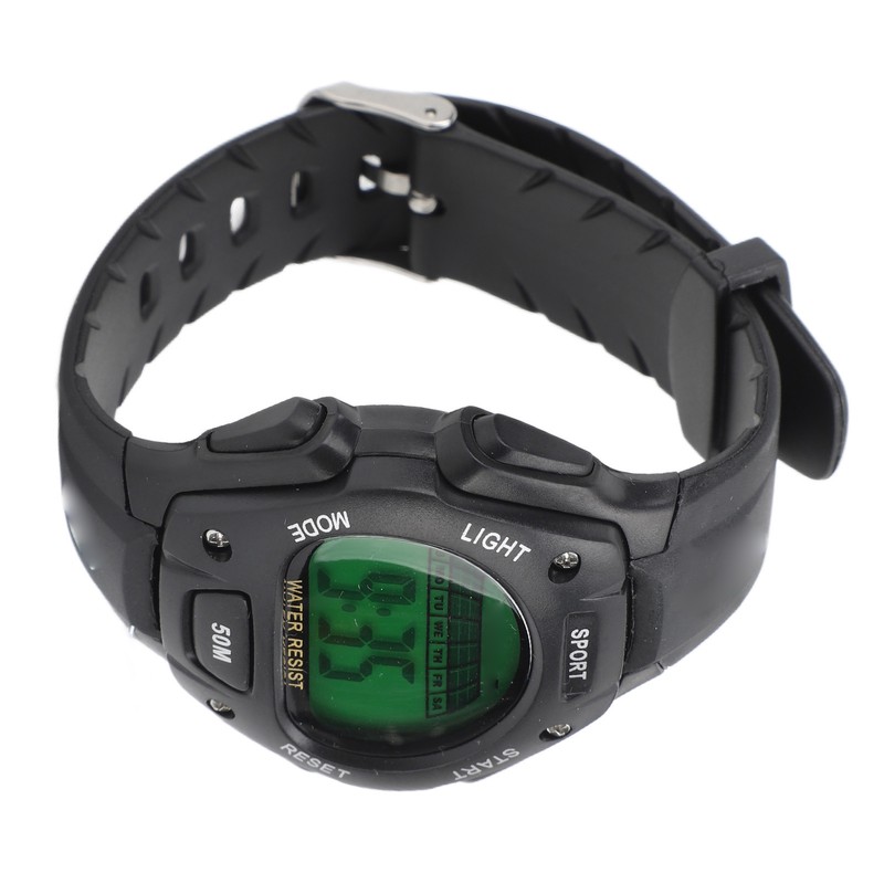Digital Sports Watch Waterproof Fashionable Multifunctional Luminous LED Screen Watch